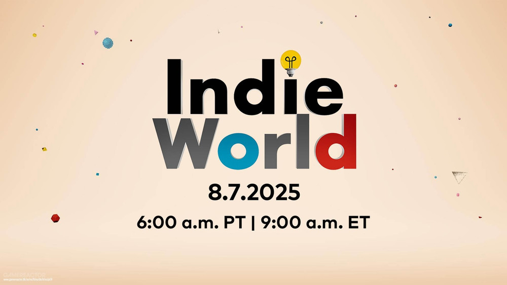 Nintendo is holding a Indie World Showcase on August 7