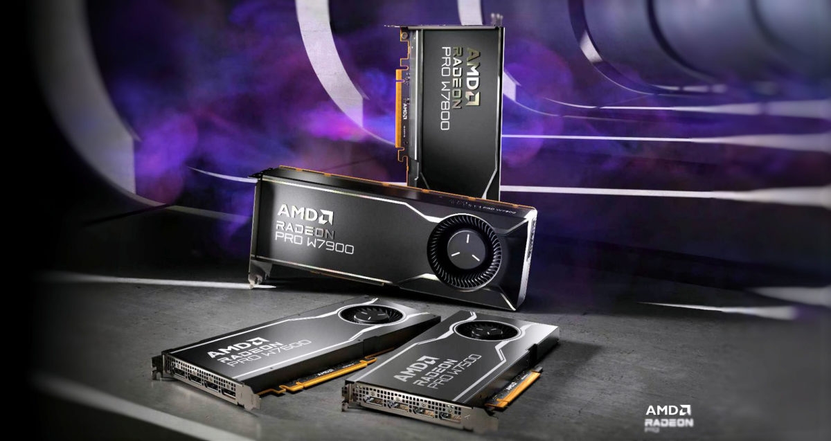 AMD has quietly announced the Radeon Pro W7400