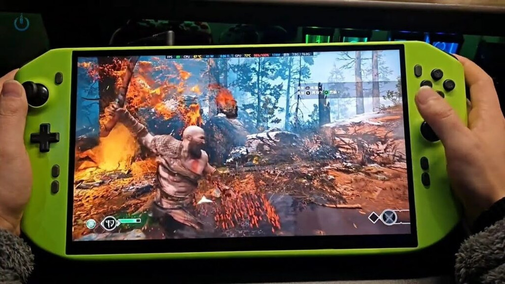 A modder has created a 12.5" 4K portable console with an RTX 4090 Laptop