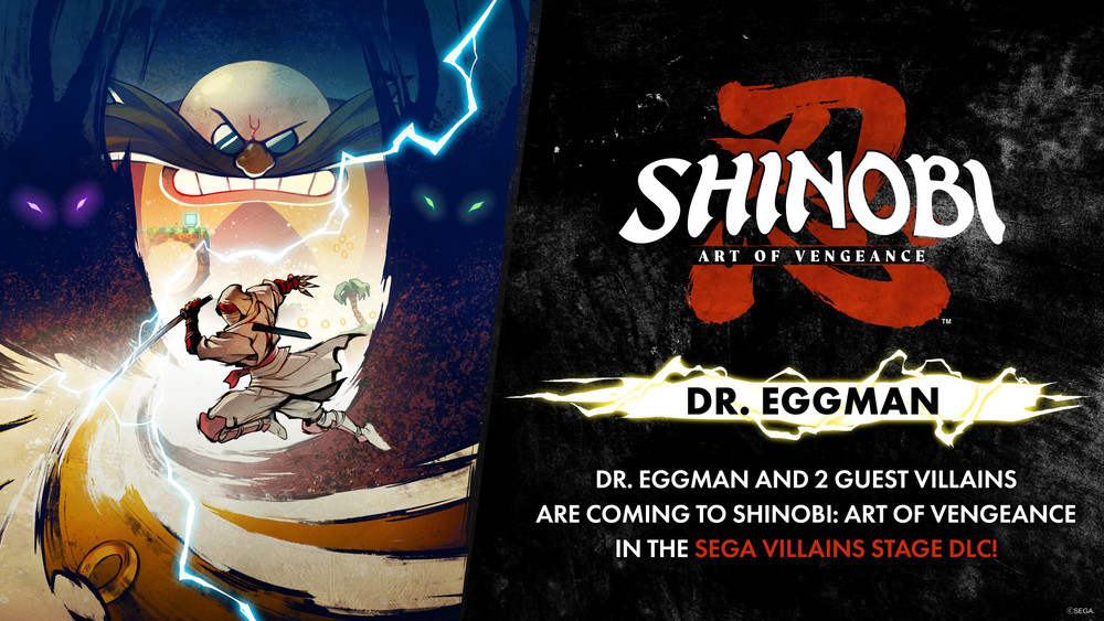 SHINOBI: Art of Vengeance recevra un DLC avec des méchants des licences SEGA