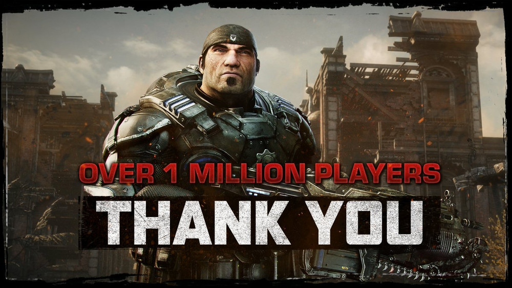 Gears of War: Reloaded has over a million players already