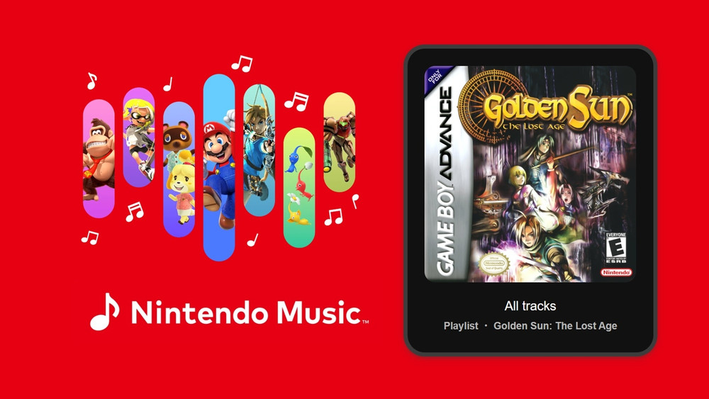La colonna sonora di Golden Sun: L'età perduta è arrivata su Nintendo Music