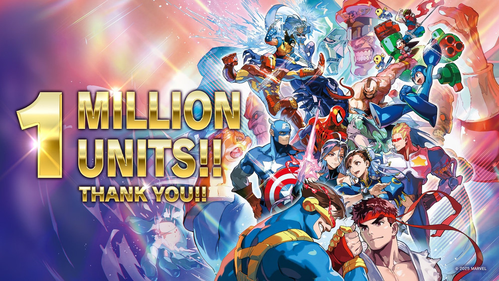 Marvel vs. Capcom Fighting Collection: Arcade Classics has sold one million units