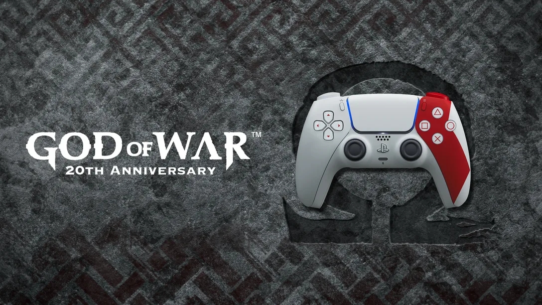 Sony announces a limited edition DualSense for the God of War 20th