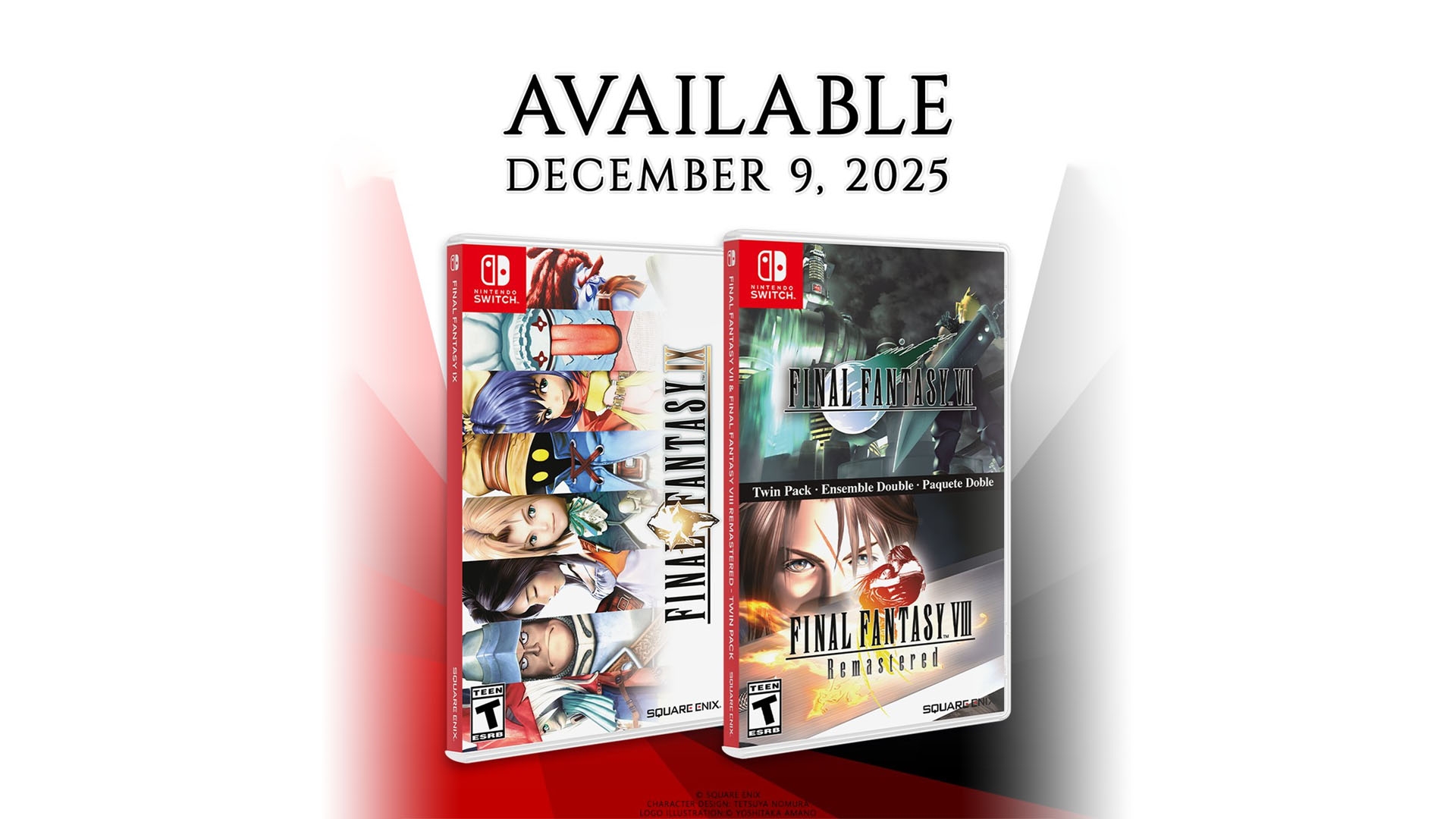 Final Fantasy VII, Final Fantasy VIII Remastered e Final Fantasy