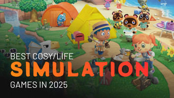 Os melhores cozy games e jogos de simulação de vida em 2025