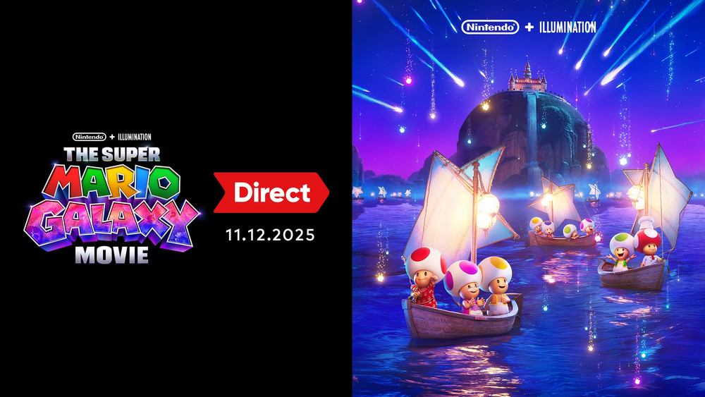 Nintendo dévoilera le premier trailer du film Super Mario Galaxy le 12 novembre