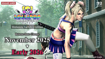 A versão da Switch 2 de Lollipop Chainsaw RePOP foi adiada até ao início de 2026