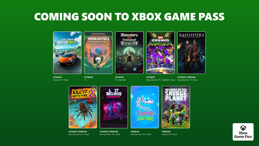 Muy pronto en Xbox Game Pass: The Crew Motorfest, Lost Records, Moonlighter 2 y más