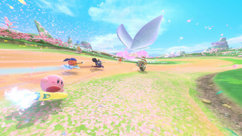 O exclusivo da Switch 2 Kirby Air Riders recebe boas notas
