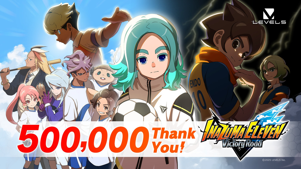 Inazuma Eleven: Victory Road ha vendido medio millón de copias