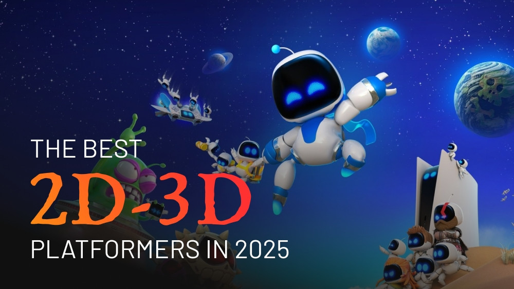 Os melhores jogos de plataformas 2D e 3D em 2025