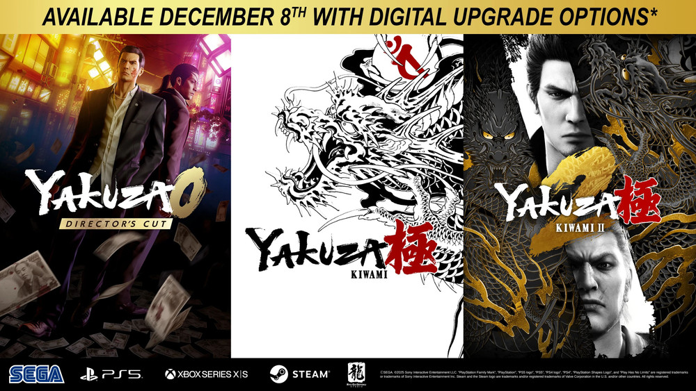 Yakuza players can get the next-gen upgrades for three games now