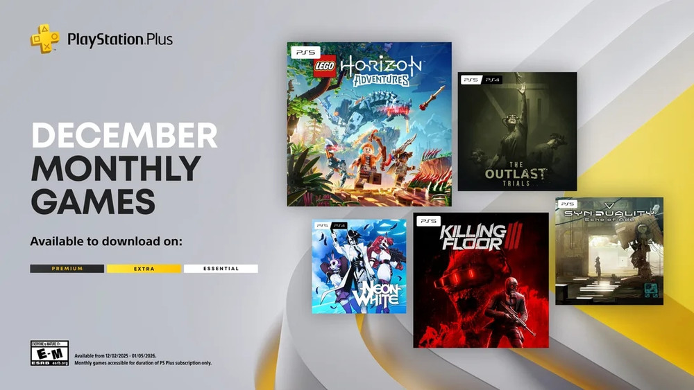 Coming to PlayStation Plus on December 2: LEGO Horizon Adventures, Killing Floor 3, and more
