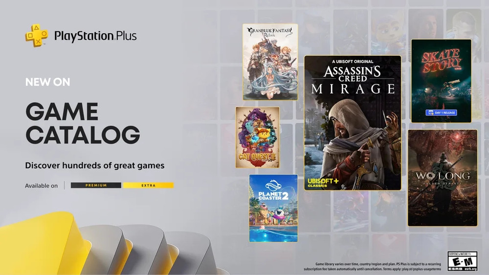 A chegar à PlayStation Plus a 17 de dezembro: Assassin's Creed Mirage, Wo Long: Fallen Dinasty e mais