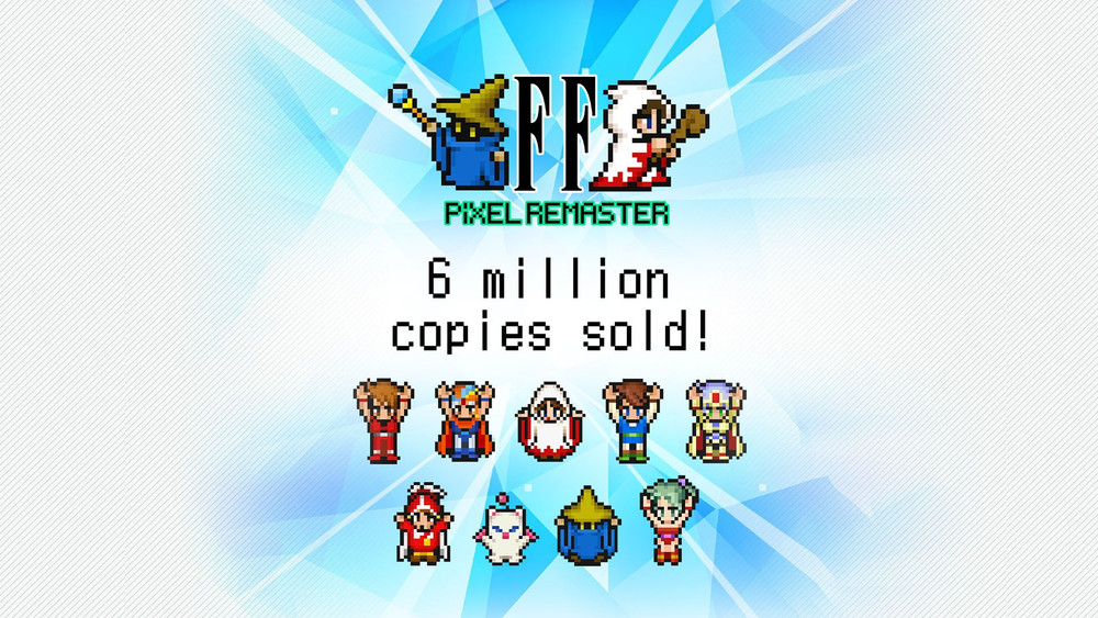 Final Fantasy Pixel Remaster culmine à plus de 6 millions d'unités vendues