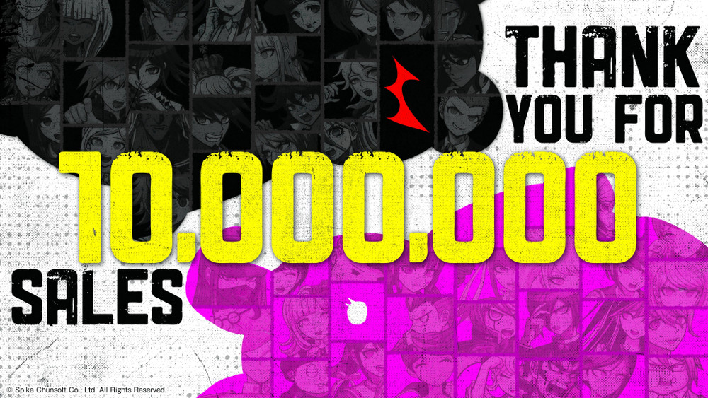 La saga Danganronpa ha vendido más de 10 millones de copias