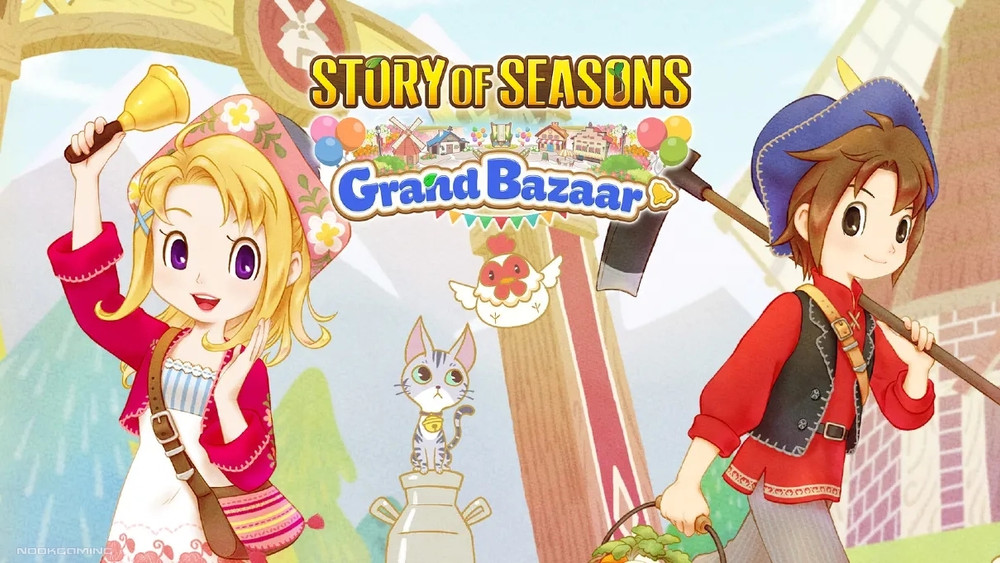 Story of Seasons: Grand Bazaar ist jetzt für PS5 und Xbox Series verfügbar