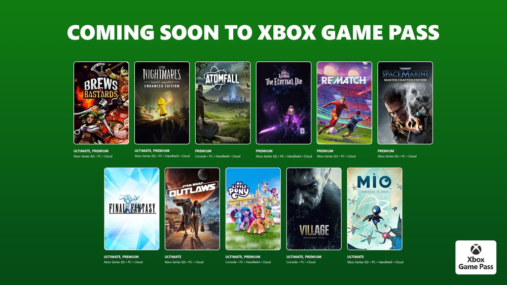 Xbox Game Pass : Resident Evil Village, Star Wars Outlaws et d'autres arrivent bientôt