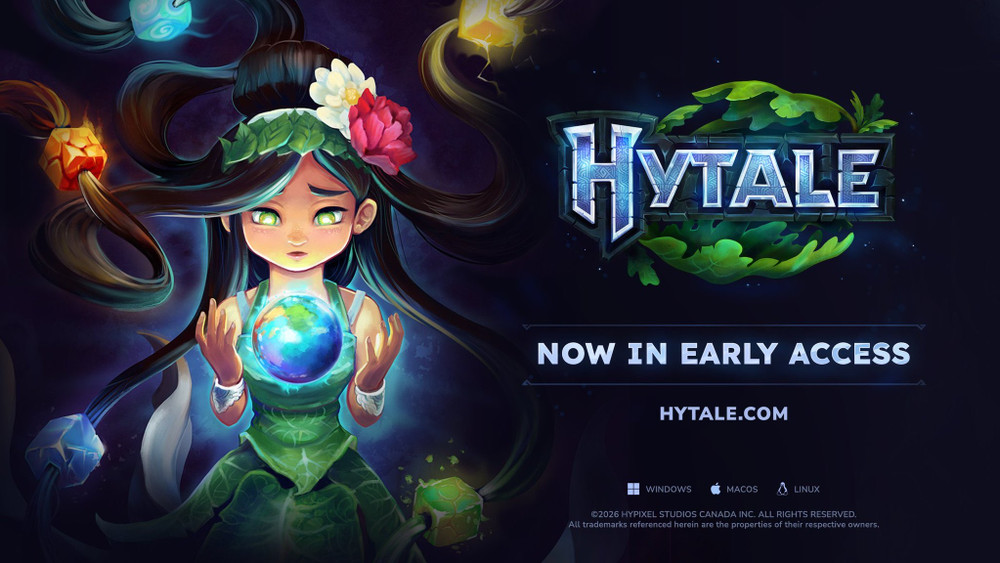 Hytale aurait atteint un pic à 2.8 millions de joueurs en simultané à son lancement
