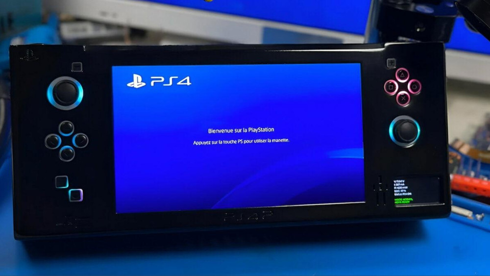 Ein Modder hat eine tragbare PS4 gebaut