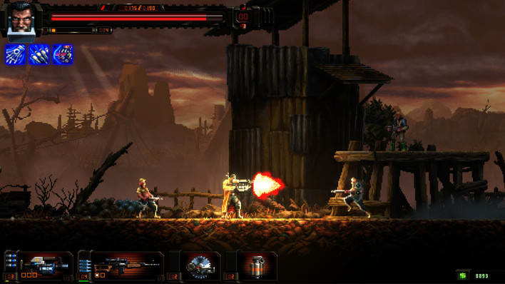 HUNTDOWN: OVERTIME, a pixel art action roguelike, gets announced in a ...