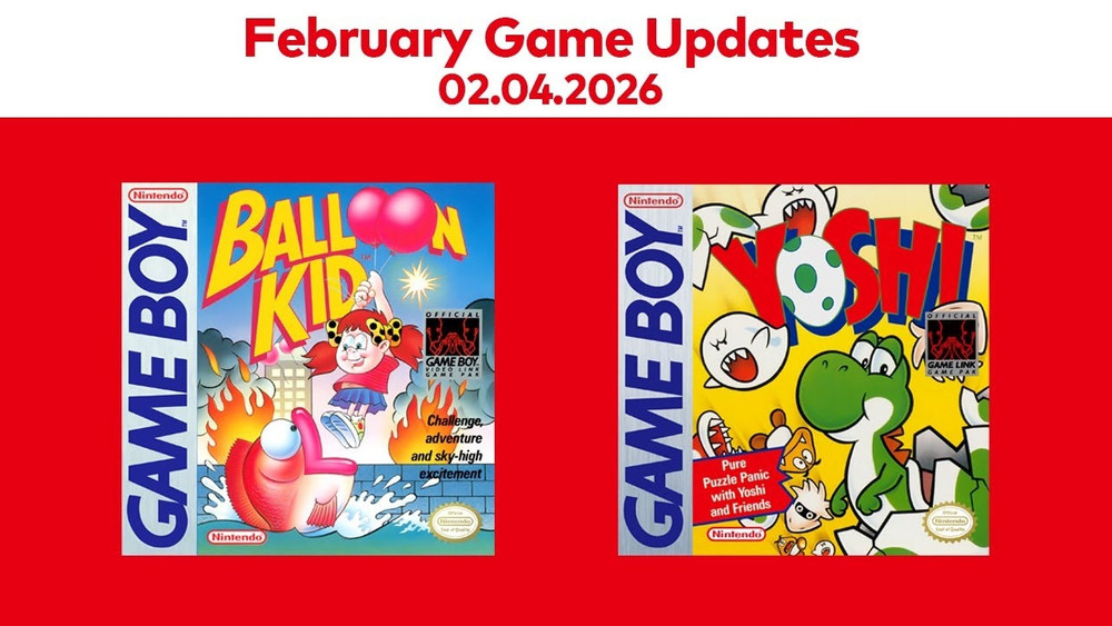 Nintendo Switch Online: Die Game Boy-Spiele Yoshi und Balloon Kid sind jetzt erhältlich