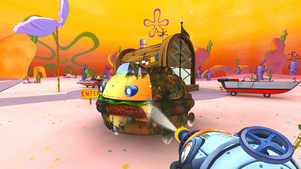 El DLC de pago de Bob Esponja llega este 29 de Junio a Powerwash Simulator