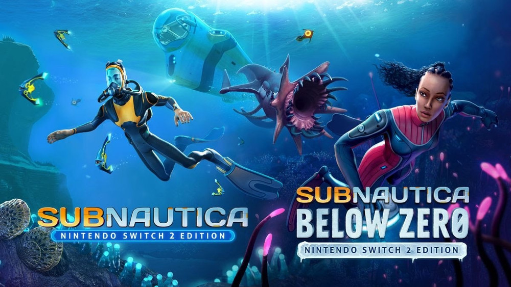 Subnautica e Subnautica: Below Zero vão ser portados para a Switch 2 a 17 de fevereiro