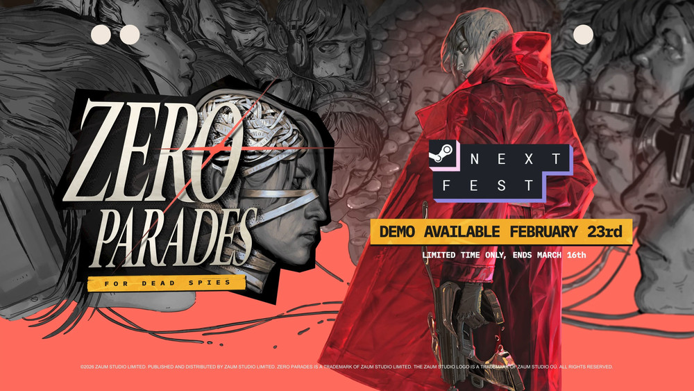 ZERO PARADES: For Dead Spies tendrá demo en PC el 23 de febrero