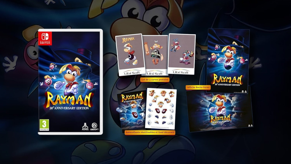 Rayman: 30th Anniversary Edition recevra son édition physique le 26 juin