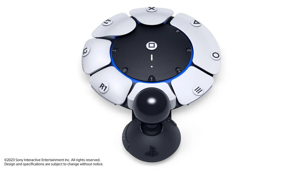 Sony presents a new controller for disabled gamers. 
