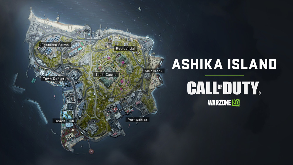 Die Karte Ashika Island aus Call of Duty Warzone 2 wird installiert.
