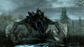 The Switch 2 version of Skyrim Anniversary Edition features big