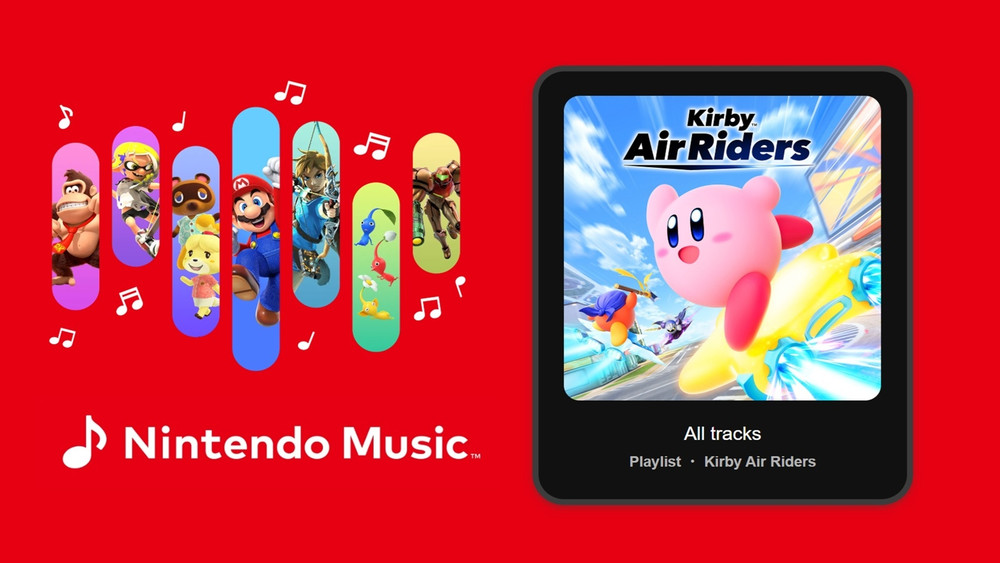 Kirby Air Riders : la bande originale est disponible via Nintendo Music