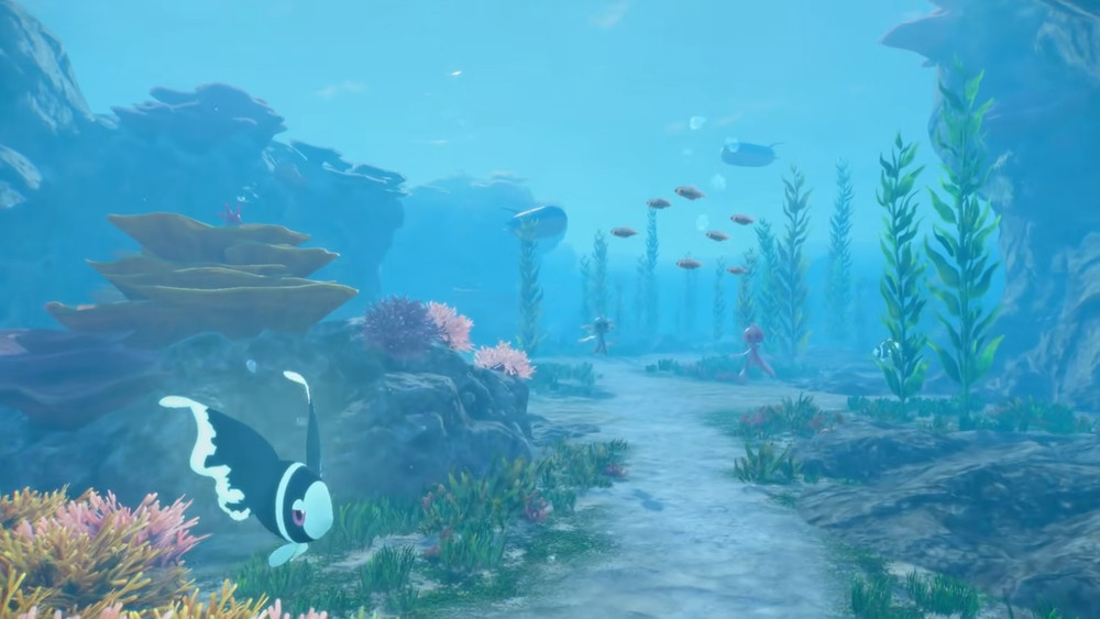 Pokémon Pokopia contient une affiche faisant référence à Pokémon Vents & Vagues