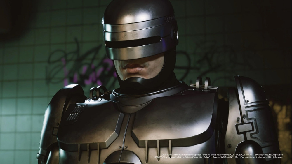 RoboCop: Rogue City was briefly replaced by an unannounced game called Hunter: The Reckoning