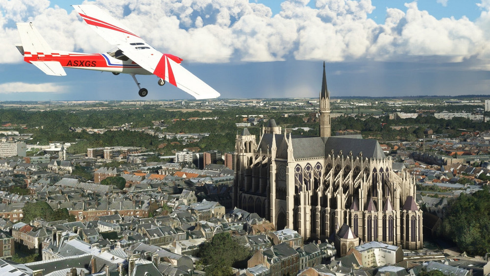 Fünf französische Städte im Mittelpunkt des neuesten Updates für den Microsoft Flight Simulator