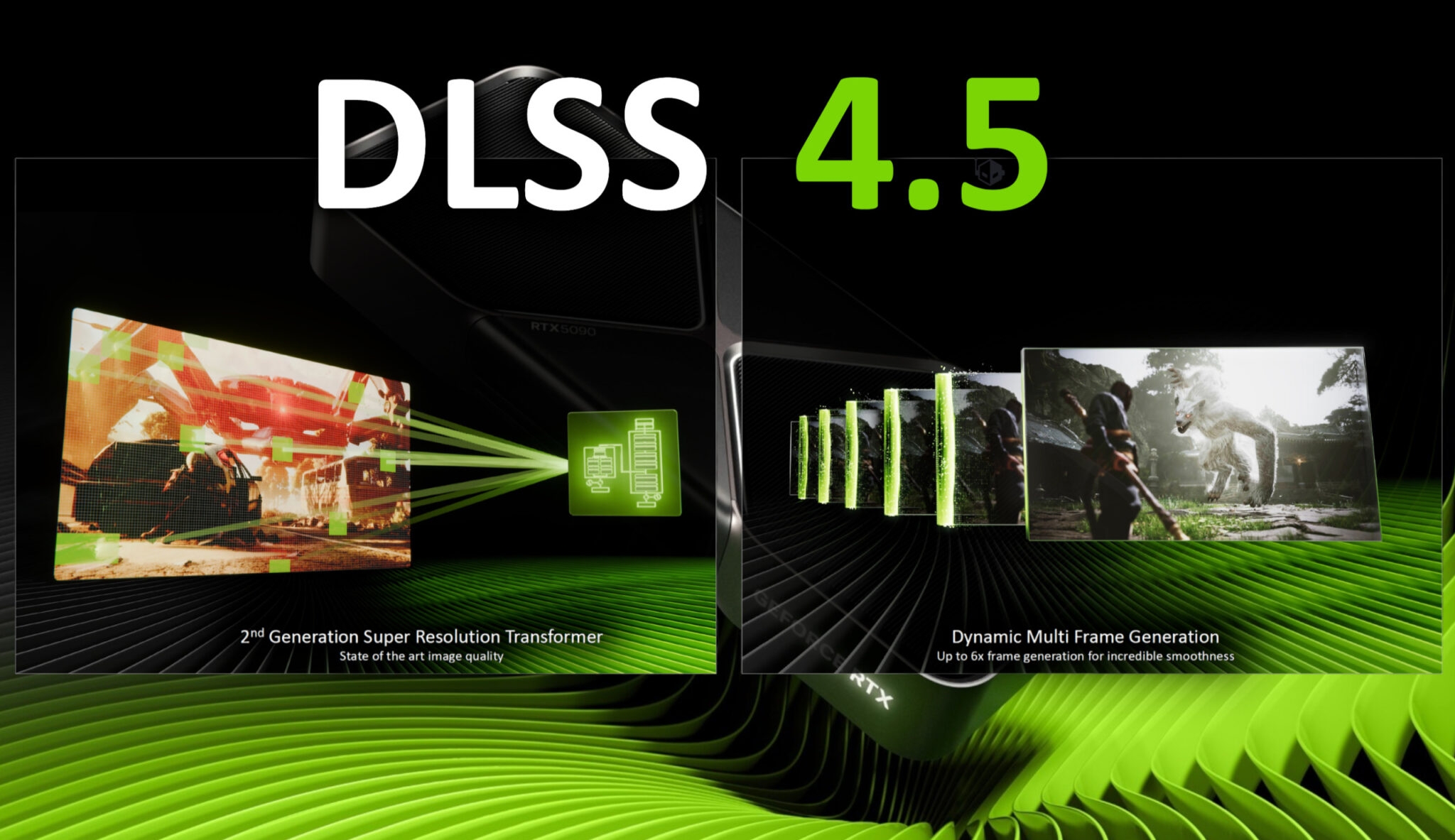 NVIDIA : la fonction Dynamic Multi Frame Generation du DLSS 4.5 est ...
