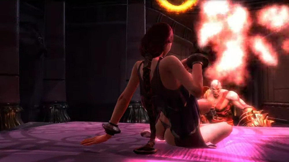 The erotic mini-games from the first God of War trilogy were designed by women