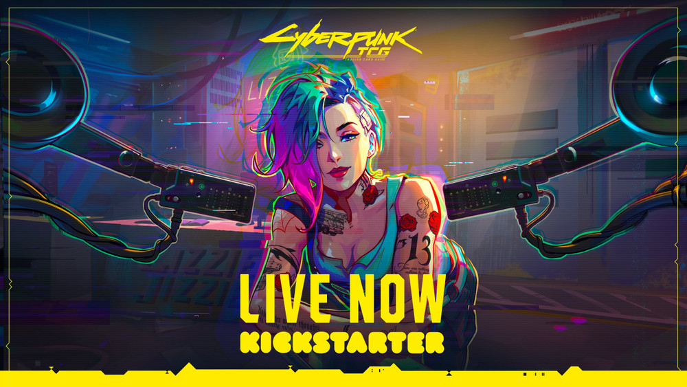 (Aggiornamento) Cyberpunk 2077: la campagna Kickstarter del gioco di carte ha già fatto il botto