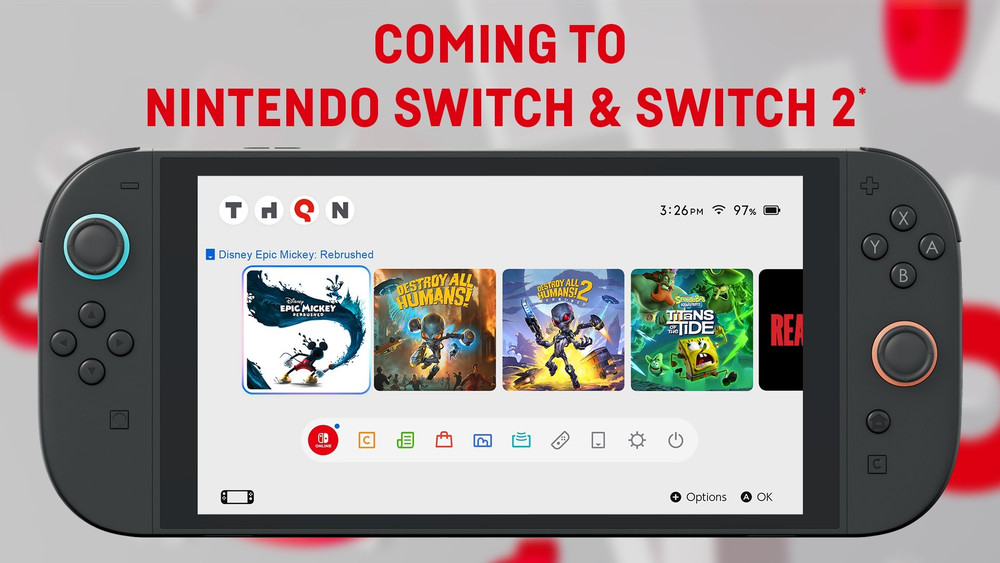 THQ Nordic announces several Switch 2 ports, including Epic Mickey Rebrushed