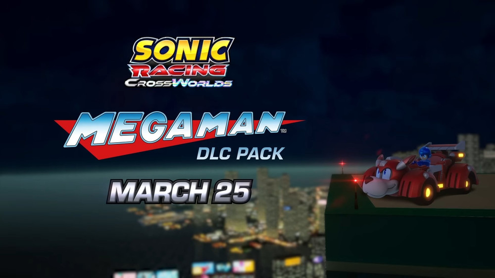 Sonic Racing: CrossWorlds will get a Mega Man DLC on March 25