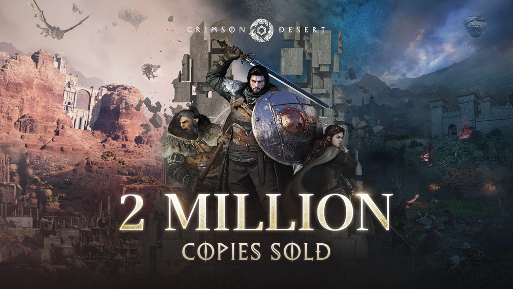 Crimson Desert has already sold over 2 million copies