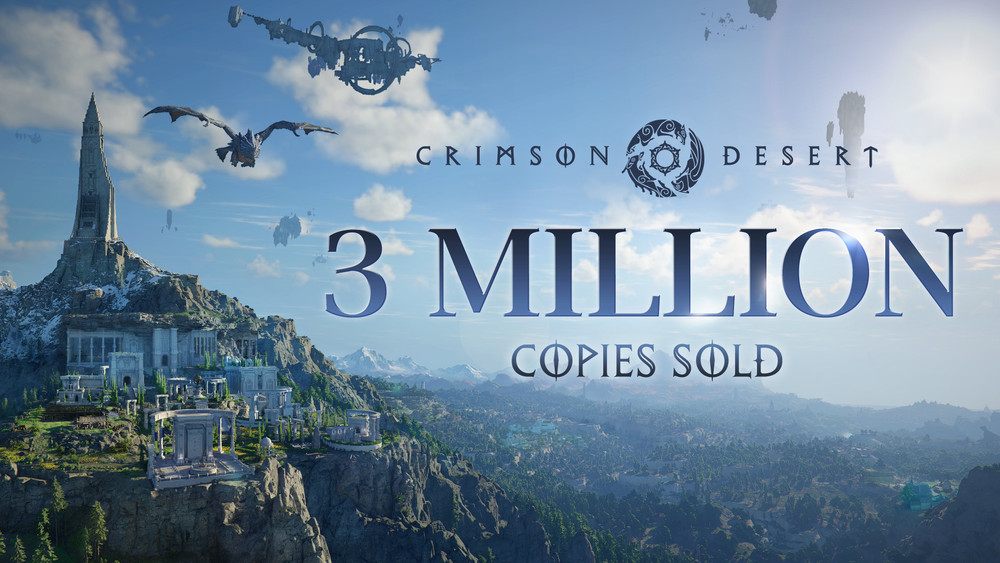 Crimson Desert a franchi le cap des 3 millions de ventes