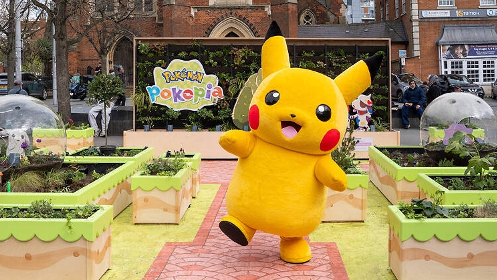 An immersive Pokopia space has opened in London