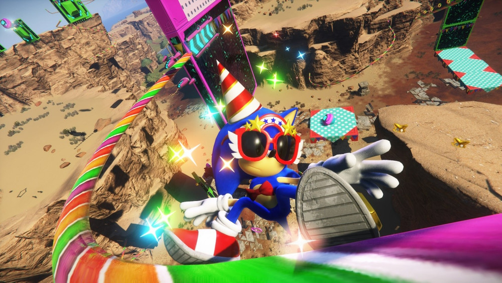 Así es Birthday Bash, la nueva actualización de Sonic Frontiers