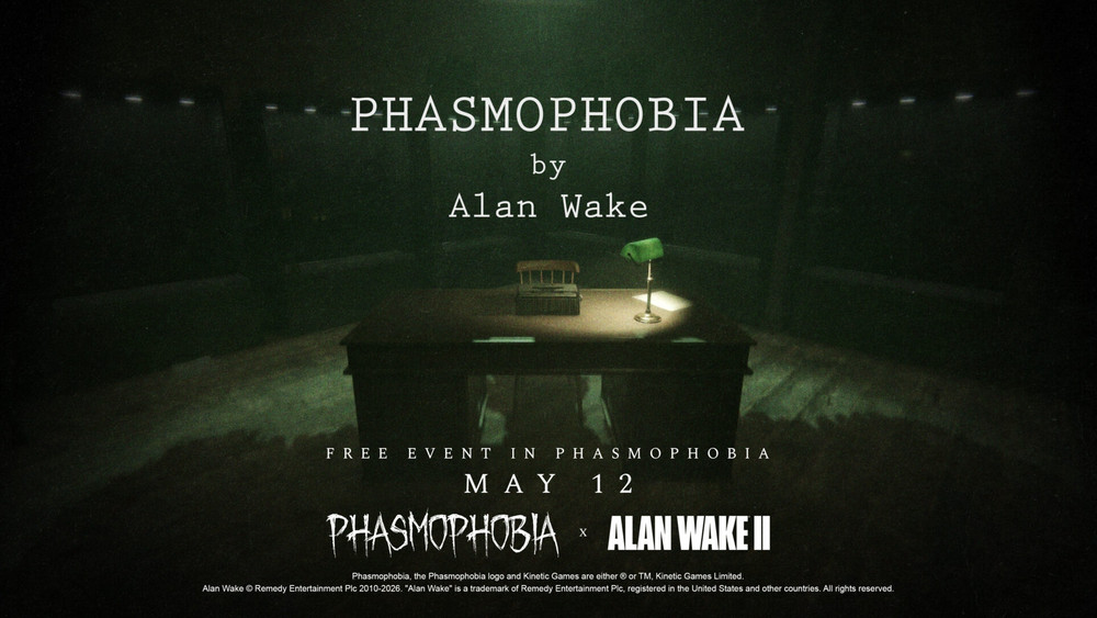 Phasmophobia: l'evento gratuito dedicato ad Alan Wake inizierà il 12 maggio