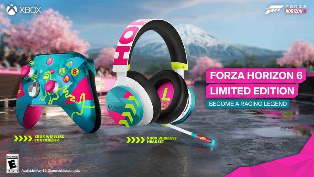 Comando e auscultadores Xbox de Forza Horizon foram revelados em fuga de informação