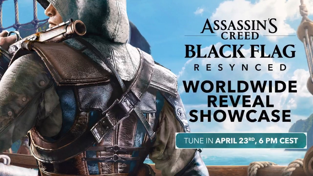 Assassin's Creed: Black Flag Resynced será oficialmente apresentado a 23 de abril